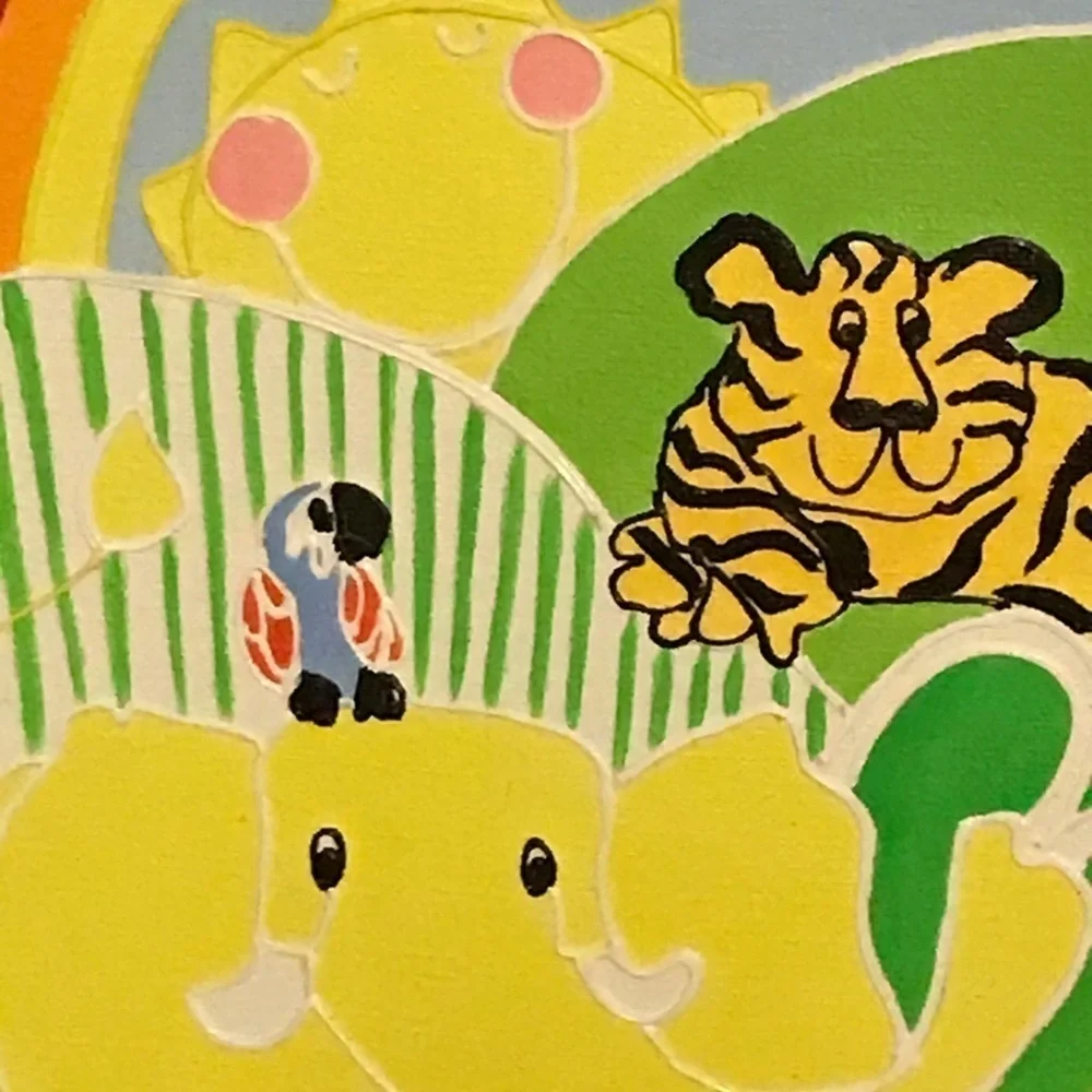 Vintage Original Shari Hatchett POP Art Painting